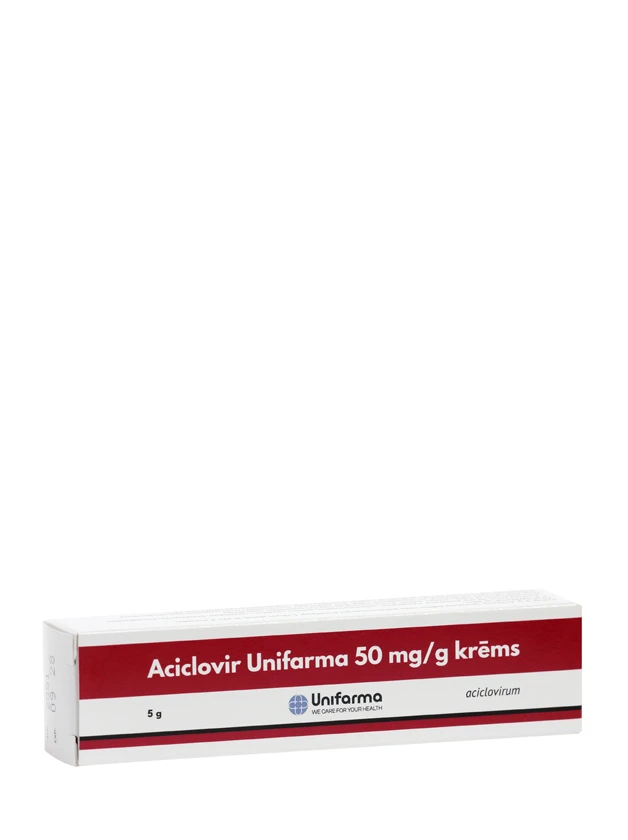 Aciclovir Unifarma 50 mg/g krēms