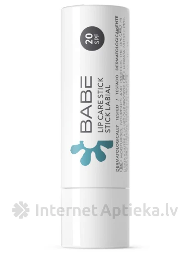 Babē Бальзам для губ SPF 20, 4 г | internetaptieka.lv