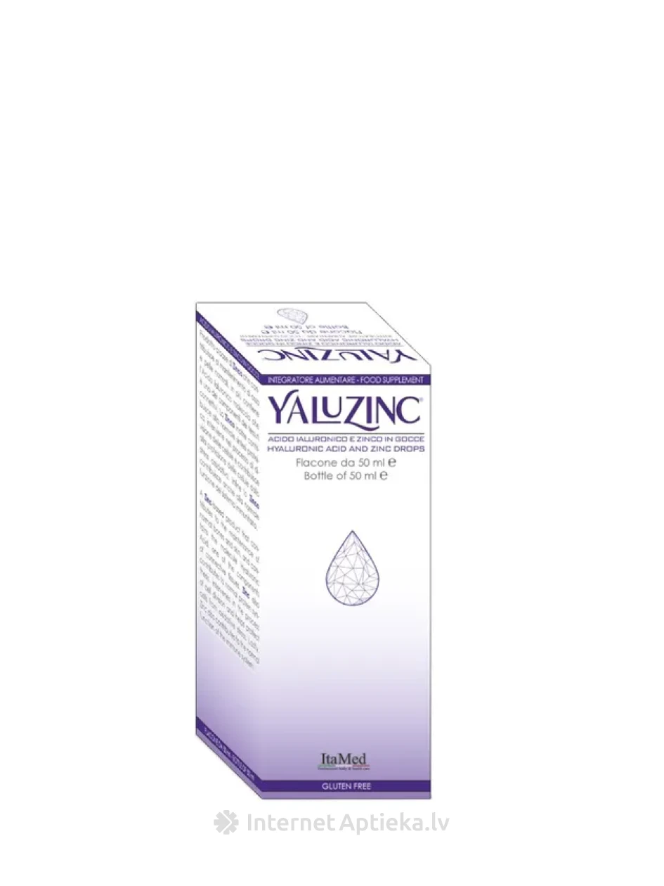 YALUZINC pilieni, 50 ml | internetaptieka.lv