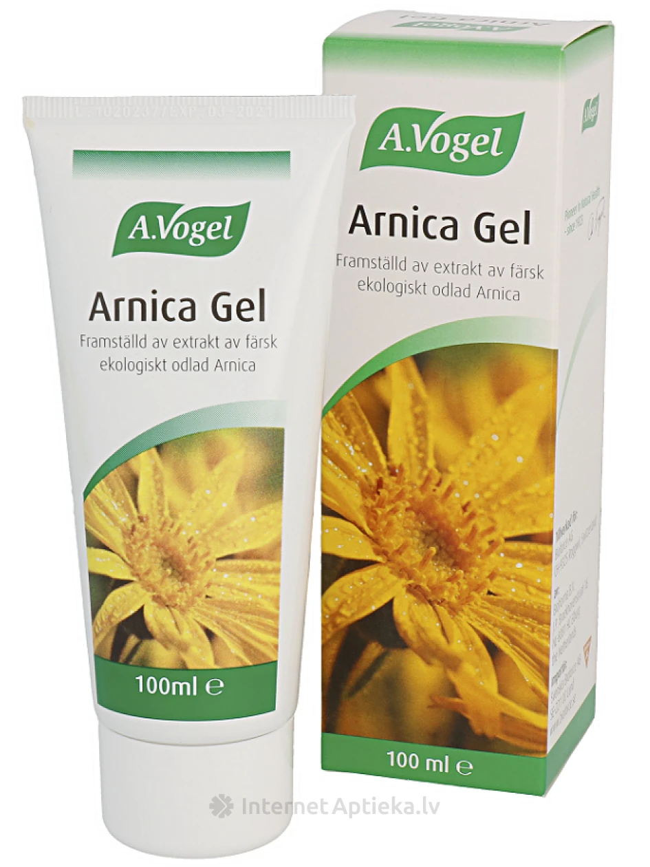 A.Vogel Arnica Gel kalnu arnikas gēls, 100 ml | internetaptieka.lv