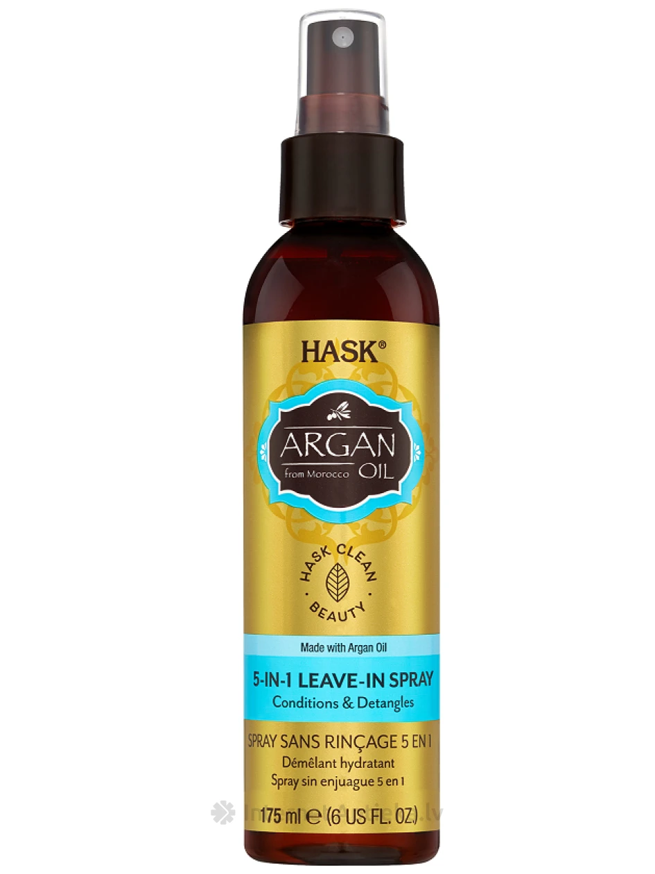 HASK Izsmidzināms argana kondicionieris 5in1, 175 ml | internetaptieka.lv