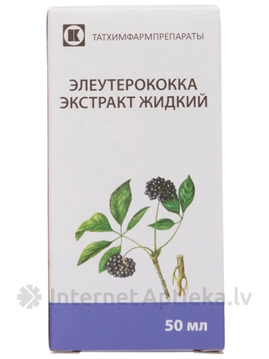 Eleiterokoka ekstrakts šķidrais, 50 ml | internetaptieka.lv