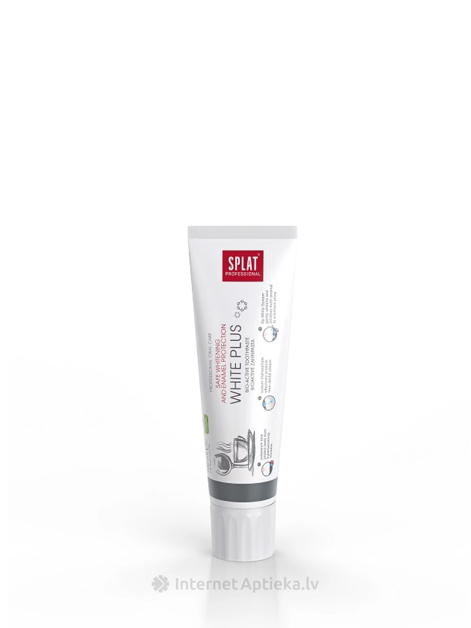 SPLAT Professional White Plus hambapasta, 100 ml | internetaptieka.lv
