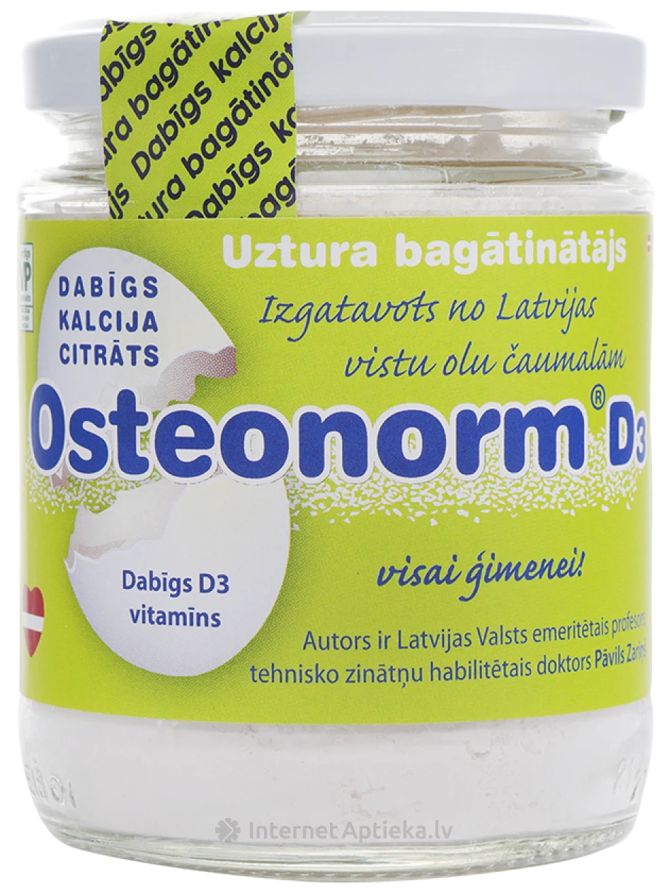 Osteonorm looduslik kaltsium, 100 g | internetaptieka.lv