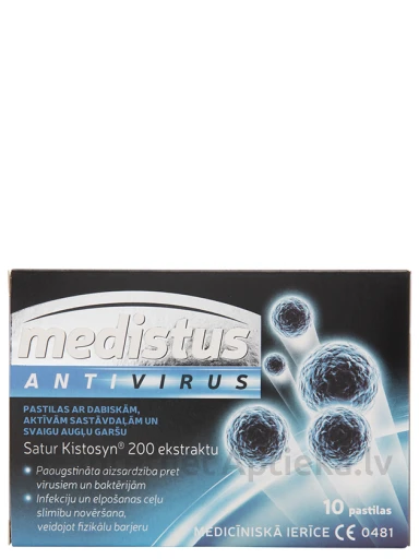 Medistus Antivirus, 10 pastilas | internetaptieka.lv
