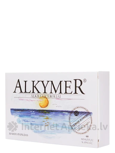 Alkymer haizivs aknu eļļa, 60 kapsulas | internetaptieka.lv