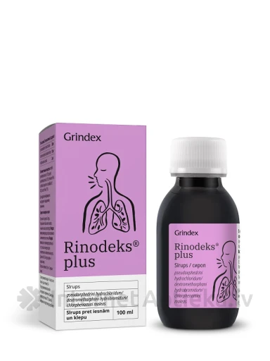 Rinodeks plus Сироп, 100 мл | internetaptieka.lv