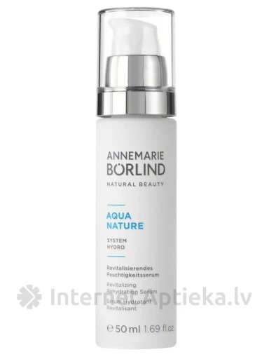 Annemarie Borlind Aquanature Revitalizējošs mitrināšanas serums, 50 ml | internetaptieka.lv