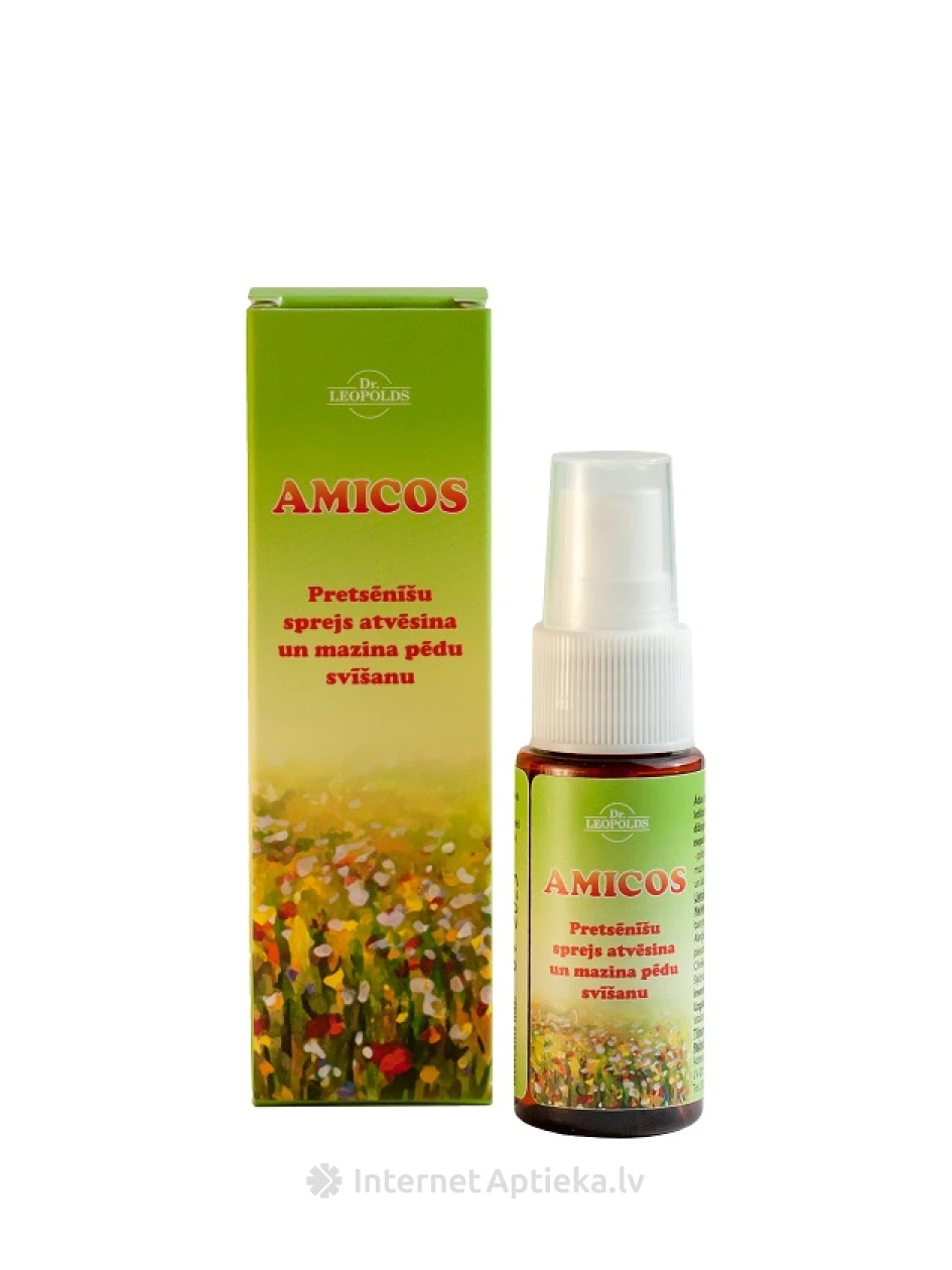 Dr.Leopolds Amicos ādas dezinfekcijas līdzeklis, 20 ml | internetaptieka.lv