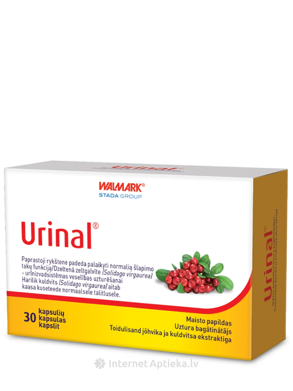 Pissuaar (Idelyn Walmark), 30 kapslit | internetaptieka.lv
