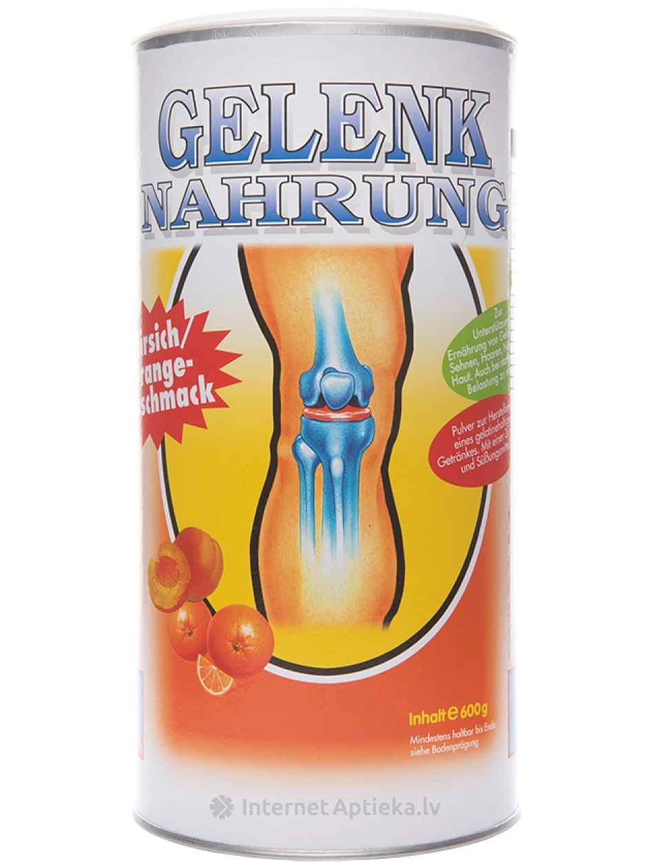 Gelenk Nahrung порошок со вкусом апельсина, 600 г | internetaptieka.lv