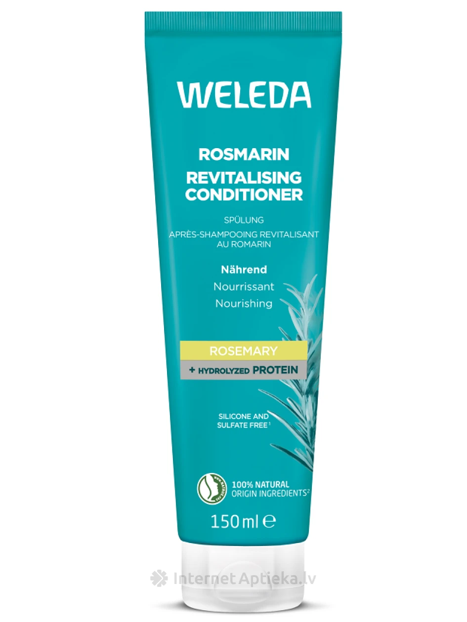 Weleda barojošs, atjaunojošs kondicionieris ar rozmarīnu, 150 ml | internetaptieka.lv