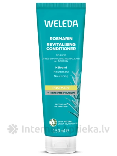 Weleda barojošs, atjaunojošs kondicionieris ar rozmarīnu, 150 ml | internetaptieka.lv