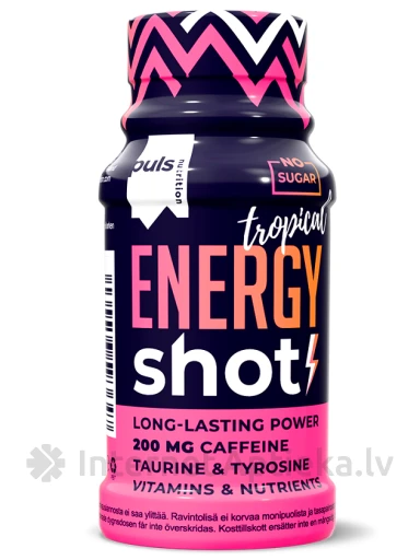 Puls energy tropical šots, 60 ml | internetaptieka.lv