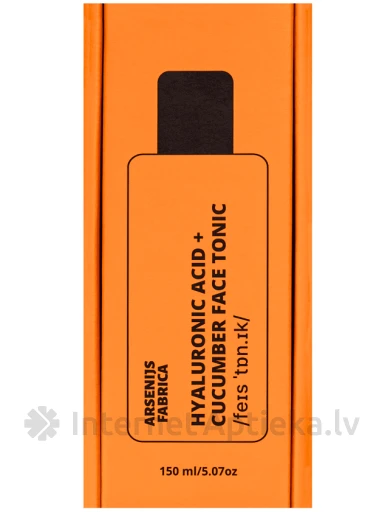 Arsenijs Fabrica Cucumber + hyaluronic acid тоник для лица, 150 мл | internetaptieka.lv