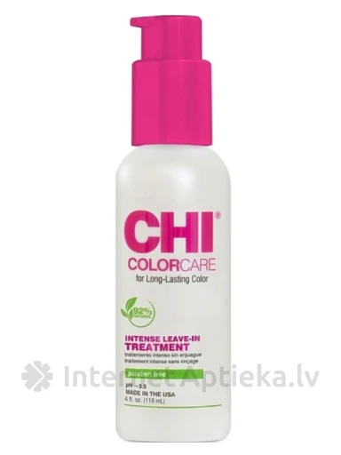 CHI COLORCARE Intense Leave-In Matu serums, 118 ml | internetaptieka.lv