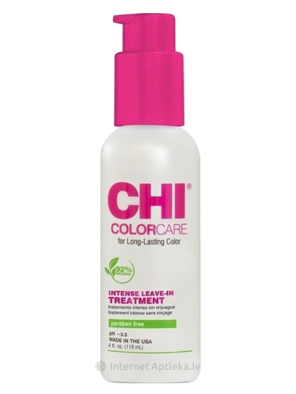 CHI COLORCARE Intense Leave-In Matu serums, 118 ml | internetaptieka.lv