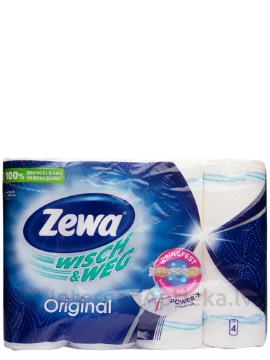 Zewa Klassik Papīra virtuves dvieļi, 4 gb. | internetaptieka.lv