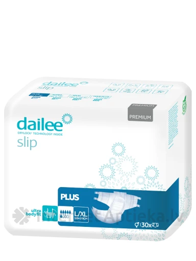 Dailee Slip Premium plus подгузники L/XL размер, 30 шт. | internetaptieka.lv