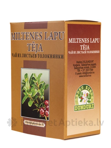 Dunduri Miltenes lapu tēja, 25 g | internetaptieka.lv