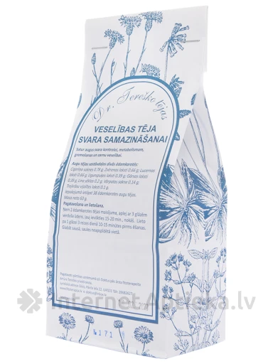 Dr.Tereško чай для уменьшения веса, 60 г | internetaptieka.lv