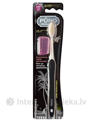 Puro by Forhans Glossy Effect zobu birste | internetaptieka.lv