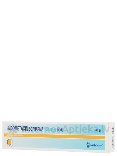 Indometacin Sopharma 10 % ziede, 40 g | internetaptieka.lv
