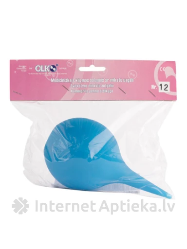 Olko Klizmas baloniņš ar mīkstu uzgali Nr.12, 1 gb. | internetaptieka.lv
