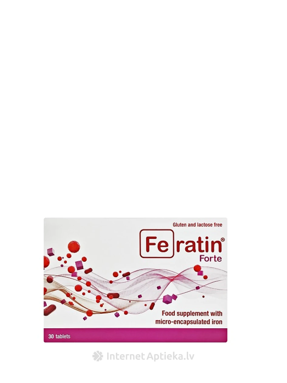 Feratin Forte, 30 tabletes | internetaptieka.lv