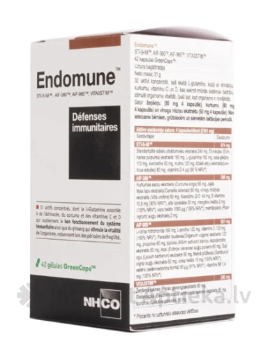 Endomune, 42 kapslit | internetaptieka.lv