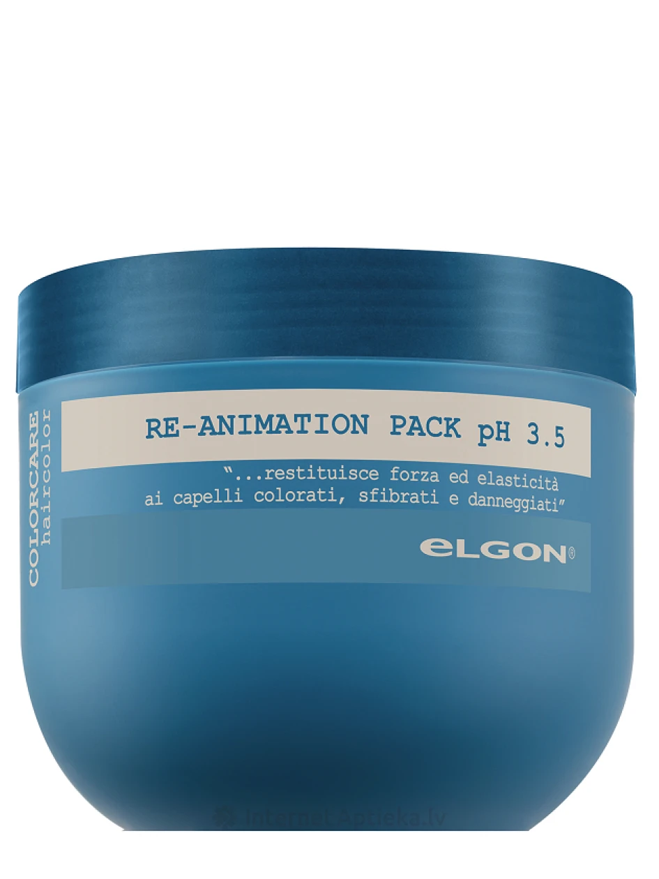 ELGON COLORCARE maska krāsotiem matiem RE-ANIMATION PACK pH 3.5, 300 ml | internetaptieka.lv