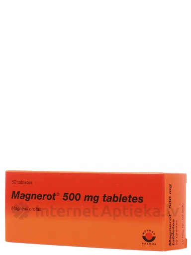 Magnerot, 50 таблеток | internetaptieka.lv