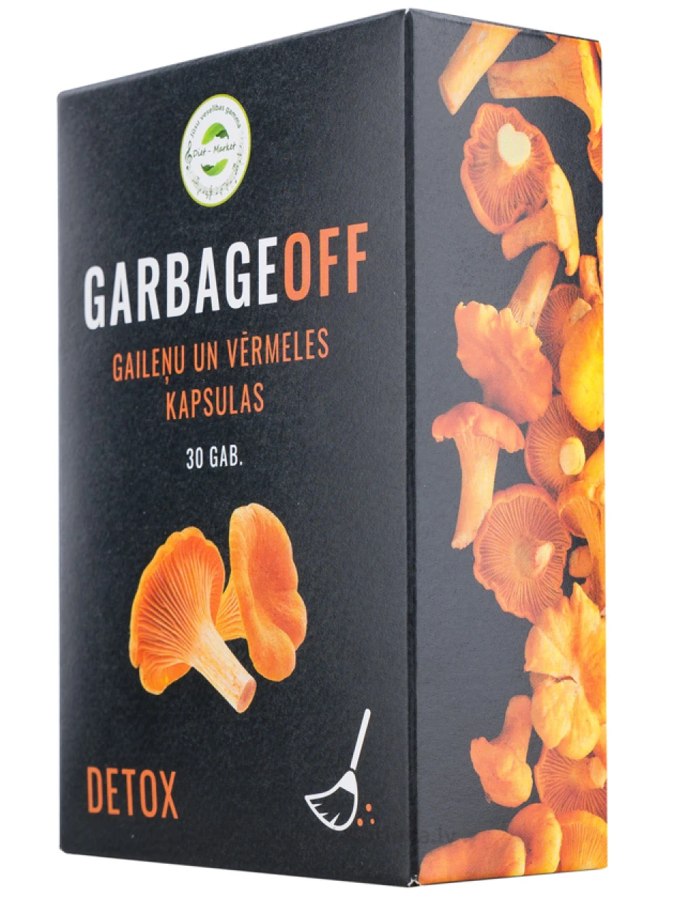 Garbageoff Лисички и полынь, 30 капсул | internetaptieka.lv