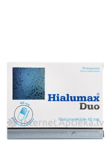 Olimp Labs Hialumax Duo Hüaluroonhape 40 mg, 30 kapslit | internetaptieka.lv
