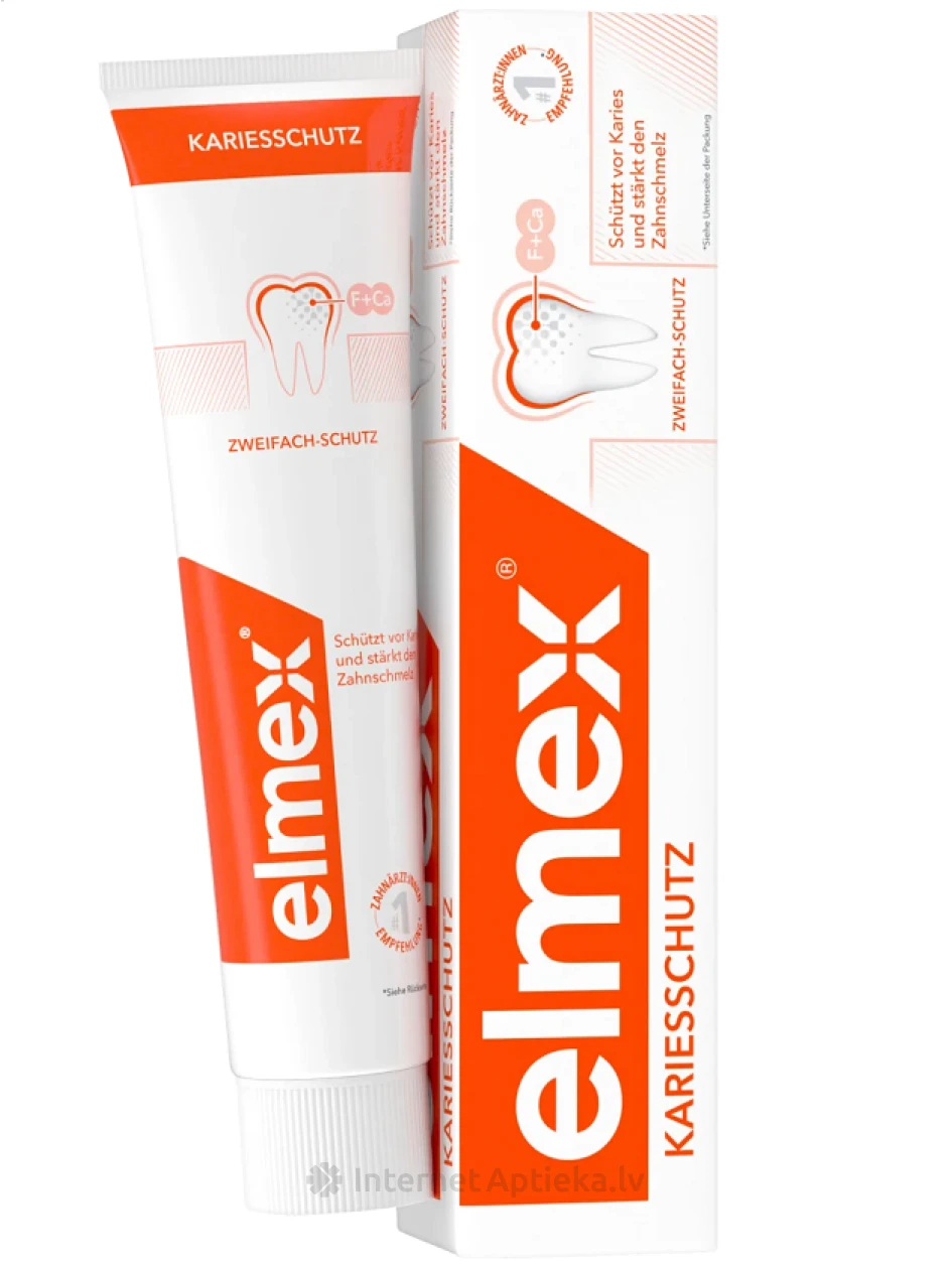 Elmex anti-caries зубная паста, 75 мл | internetaptieka.lv