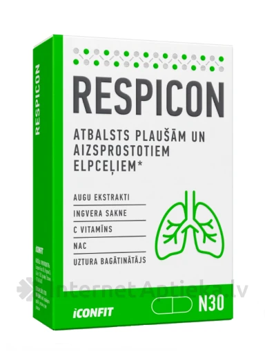 ICONFIT Respicon, 30 kapslit | internetaptieka.lv