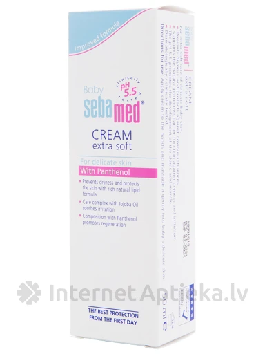 SEBAMED BABY eriti õrn kreem, 50 ml | internetaptieka.lv
