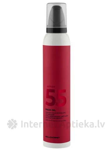 ELGON AFFIXX pihustatav geelvaht juuste kujundamiseks 55 PACK OIL, 200 ml | internetaptieka.lv