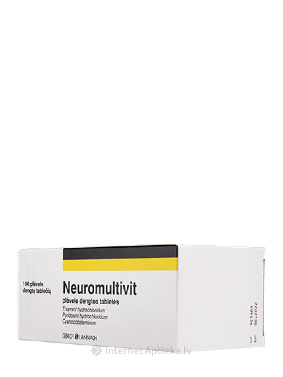 Neuromultiviit, 100 tabletti | internetaptieka.lv