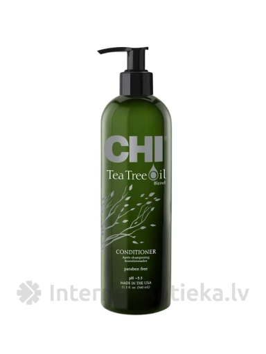 CHI Tea Tree Conditioner Tējas koka eļļas kondicionieris, 340 ml | internetaptieka.lv