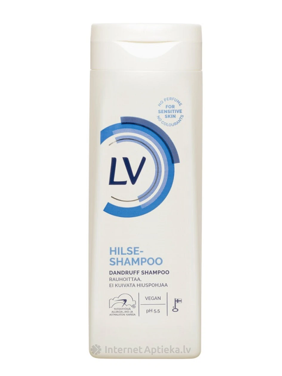 LV шампунь от перхоти, 250 мл | internetaptieka.lv