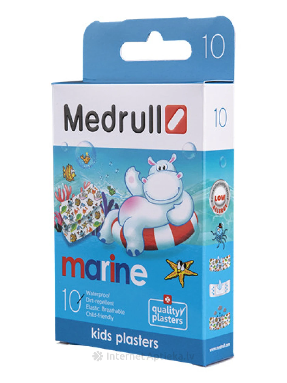 Medrull Kids plāksteri, 10 gb | internetaptieka.lv