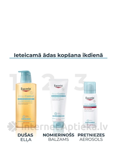 Eucerin AtopiControl аэрозоль от зуда, 50 мл | internetaptieka.lv