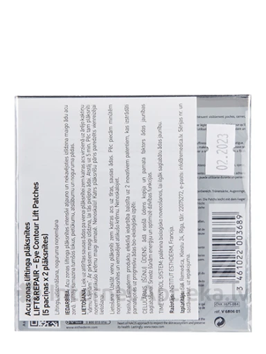 Institut Esthederm Lift & Repair маска-патч для участка вокруг глаз, 5x2 шт. | internetaptieka.lv