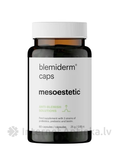 Blemiderm® caps mesoestetic®, 60 капсул | internetaptieka.lv