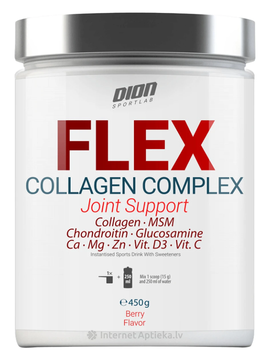 Dion Sportlab Flex ar ogu garšu, 450 g | internetaptieka.lv
