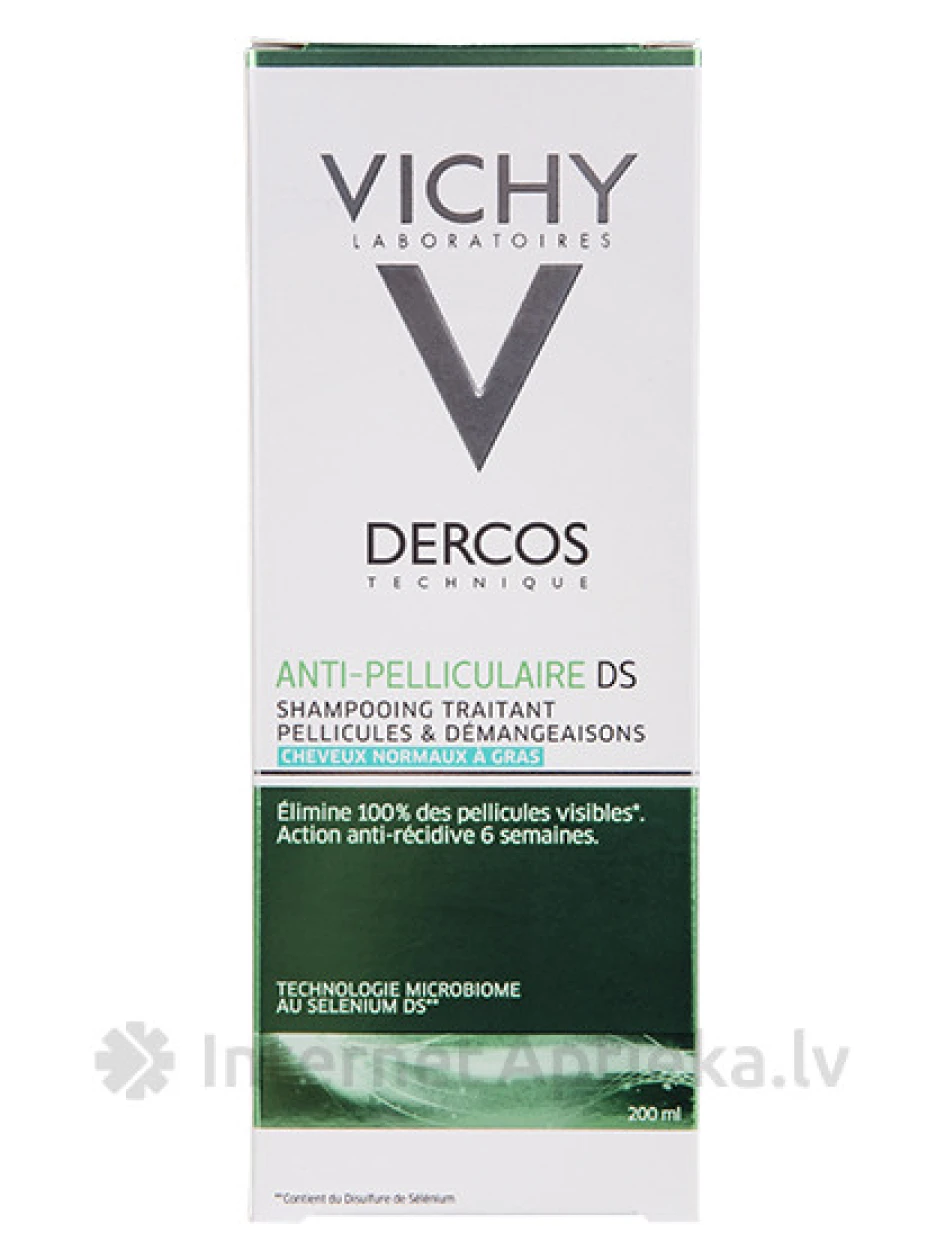 Vichy Dercos шампунь от перхоти, 200мл