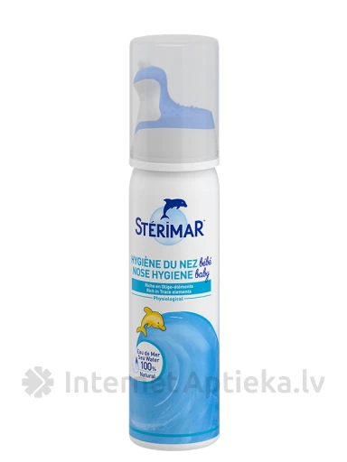 Sterimar Baby Nasal hygiene deguna aerosols bērniem, 50 ml | internetaptieka.lv