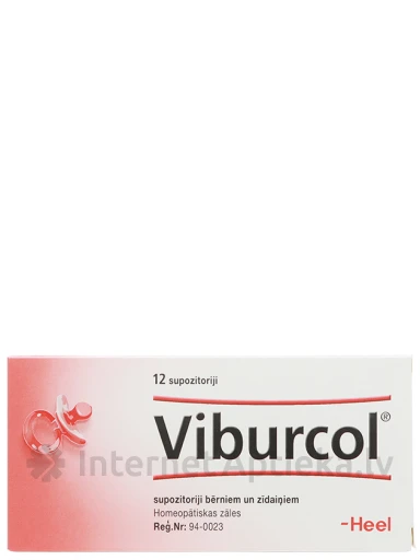 Viburcol ravimküünlad lastele ja imikutele, 12 tk. | internetaptieka.lv