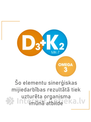 Olidetrim 4000 D3 + K2 Omega-3, 30 kapslit | internetaptieka.lv